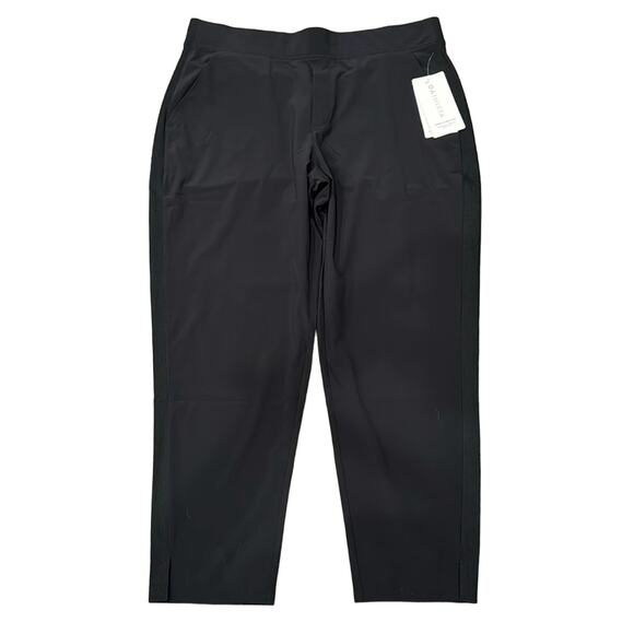 NWT Athleta Brooklyn Mid Rise Ankle Black Pant Size 16 - Picture 2 of 12